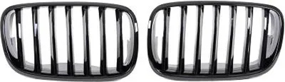 Produktbild von DIEDERICHS 1291440 Kühlergrill Frontgrill für BMW X5 (E70) Schwarz Glänzend