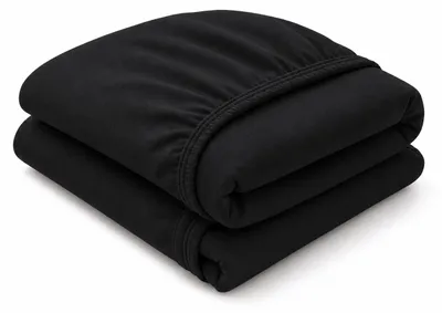 Produktbild von Spannbettlaken 2er Set Baumwolle Jersey 160 g/m² bis 30 cm Steghöhe,180 x 200 cm,Schwarz