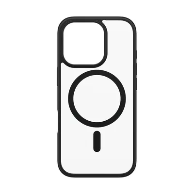 Obrázok produktu pre PanzerGlass ® HardCase Transparent w. Black MagSafe & Frame iPhone 16 Pro, Ochranný obal, Apple, Apple - iPhone 16 Pro, Čierna