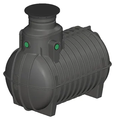 Produktbild von Regenwasser Zisterne 3000 Liter AQUA-RONDO komplett