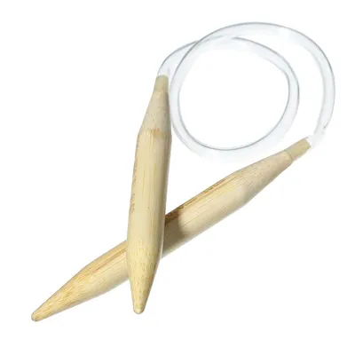 Produktbild von Bambus Rundstricknadel Größe 10 mm, 40 cm