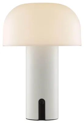 Produktbild von Brilliant Mattis LED Tischleuchte LED 21cm 2,5W Extra Warmweiss IP44 Beige Weiß G60305/09