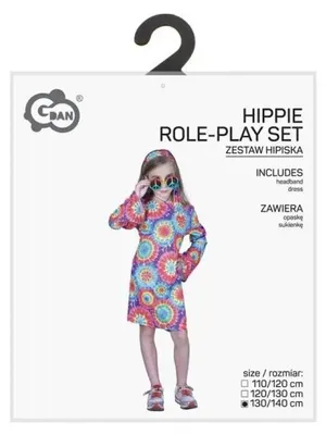 Produktbild von Kinderkostüm Hipiska, Größe 130/140 cm - Godan