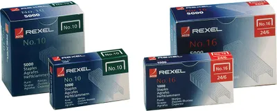 Image de Agrafes Rexel n° 24/6 zinguées petit paquet