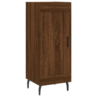 Produktbild von Sideboard Braun Eichen-Optik 34,5x34x90 cm Holzwerkstoff