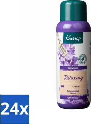 Immagine prodotto di Kneipp - Bagnoschiuma - Lavanda - Profumo floreale - 400 ml - Confezione risparmio - 24 pezzi