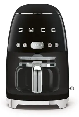 Zdjęcie produktu dla Smeg DCF02BLEU, Przelewowy ekspres do kawy, 1,4 l, Kawa mielona, 1050 W, Czarny