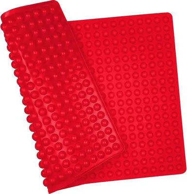 Produktbild von Famanu Silikonbackmat, hitzebeständig und BPA-frei - rot