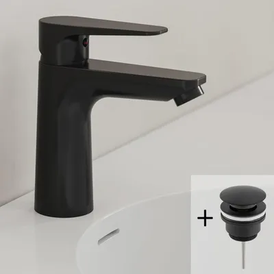 Produktbild von Kronenbach Radia 3.0 Waschtisch-Einhebelmischer mit Pop Up Ablaufventil, wassersparend