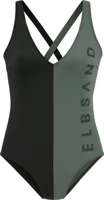Produktbild von Elbsand Badeanzug schwarz-oliv Größe 34 Cup A/B