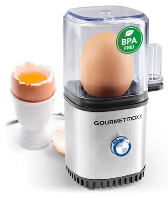 Produktbild von GOURMETmaxx Design Eierkocher für 1 Ei 3 Härtegrade