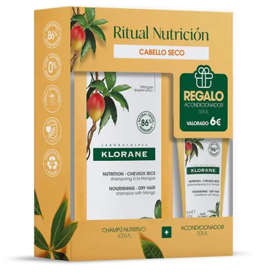 Zdjęcie produktu dla Szampon Klorane Mango 400 ml + odżywka