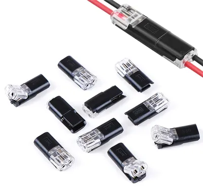 2-poliger wasserdichter Autokabelconnector, 20 Stück, 18-22 AWG