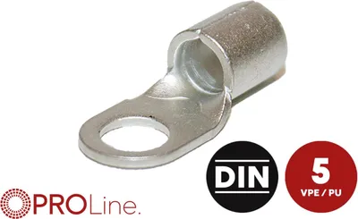 Produktbild von Ringkabelschuh 35mm²/10.5mm unisoliert 5 Stück