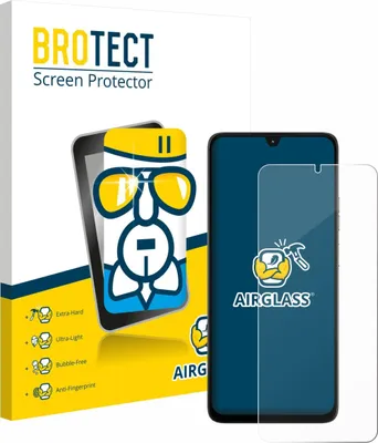 Produktbild von BROTECT Schutzglas für Motorola Moto G06 Power Schutzfolie Panzer Folie Glas Display Schutz klar