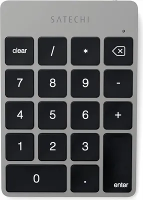 Produktbild von Satechi ST-SALKPM - Bluetooth - Notebook / PC - Szary - Aluminium - Bateria - 78,4 mm Satechi