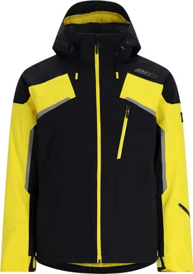 Produktbild von Spyder LEADER Skijacke Snowboardjacke Herren schwarz gelb S