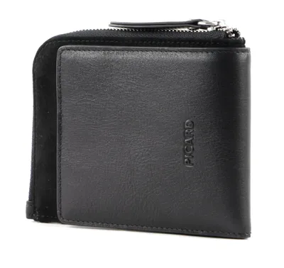 Image de PICARD porte-monnaie Bergamo 1 Wallet Black noir