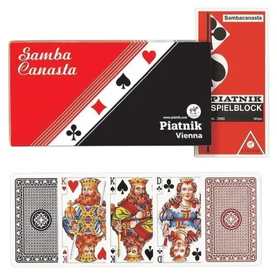 Produktbild von Piatnik - Standard - Samba Canasta