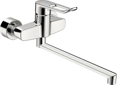 Obrázok produktu pre Hansa umývadlová batéria HANSACLINICA jednopáková batéria chróm , 01546286