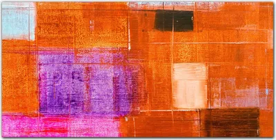 Produktbild von Coloray Bild aus Glas 140x70 gehärtetes Glas glasblock mit bild Küche wohnzimmer wanddekoration Dekoration - Impressionismus