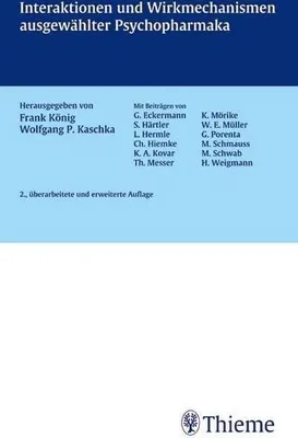 Immagine prodotto di Interaktionen und Wirkmechanismen ausgewählter Psychopharmaka