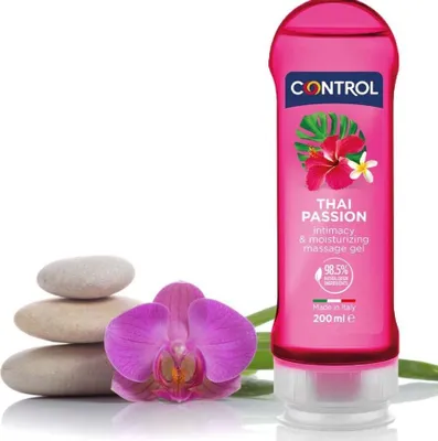 Obrázok produktu pre Kontrola Intímny gél na thajský masážny rituál Thai Passion, 200 ml