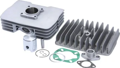 Produktbild von Zylinder Set + Kopf 80ccm 48mm 12mm Kobo LANG HUB für Hercules GT K MK SB Supra KX XE Sachs 50S 501 506 50/5