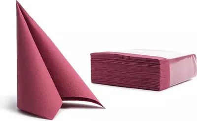 Produktbild von 50 Servietten Softpoint  38x38cm bordeaux
