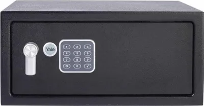 Imagen del producto de Caja fuerte Yale YLV/200/DB2, de pie, 24 litros, acero, color