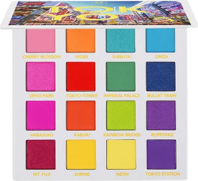 Immagine prodotto di Makeup Revolution BH Eye Shadow Palette Trendy In Tokyo, 16g - Collezione trucco occhi multicolore