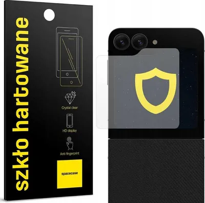 Immagine prodotto di Vetro temperato per telefono SPACECASE Vetro 2.5D per schermo anteriore Galaxy Z Flip 6