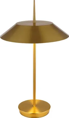 Produktbild von LED Tischleuchte, Metall, messingfarben, H 52 cm