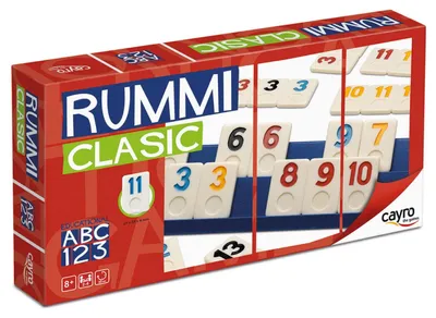Zdjęcie produktu dla Gioco Cayro Rummi Eb-Pt-En-Fr-It-De