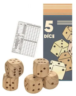 Produktbild von Egmont Toys 5 Holzwürfel 35 cm
