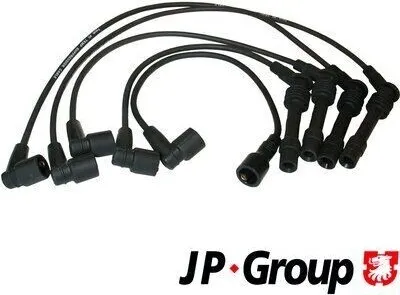 Produktbild von JP GROUP 1292002010 Zündkabelsatz Zündleitungssatz für OPEL Corsa B Schrägheck (S93) Astra F CC (T92) Astra F Caravan (T92) Astra F Limousine (T92)