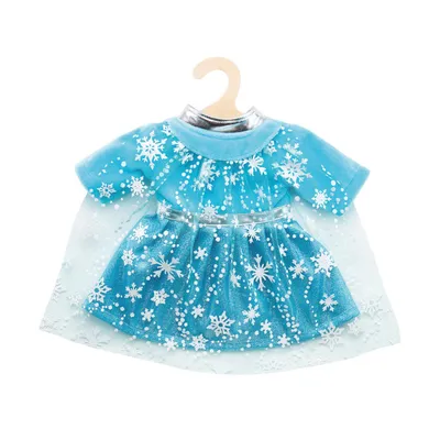 Obrázok produktu pre Kabát pre bábiky Ice Princess s plášťom, veľkosť 35-45 cm