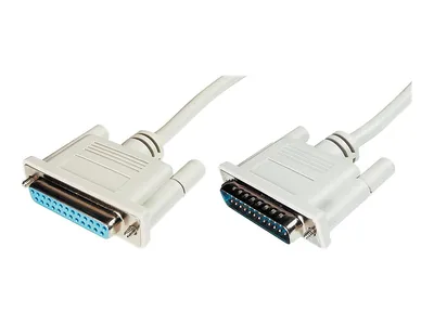 Immagine prodotto di DIGITUS Verlängerungskabel D-Sub25/St > D-Sub25/Bu  2.0m Polybeutel
