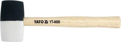 Produktbild von Yato YT-4601, Schläger, Gummi, Holz, Schwarz, Weiß, 340 g, 365 g