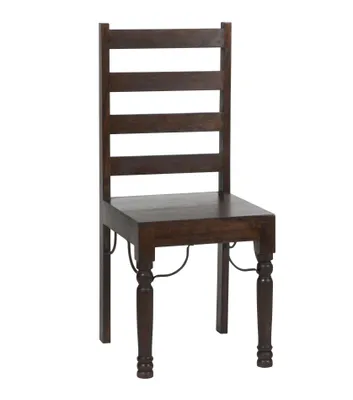 Produktbild von MiaMöbel Esszimmerstuhl Colombo 42x100x45 cm Kolonialstil Massivholz Pinie Walnuss