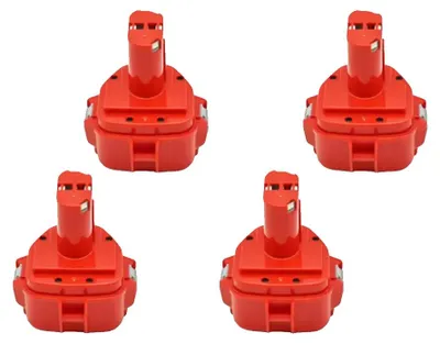 Productafbeelding van Vervangingsaccu, Ni-MH, 9800 mAh, 12V, 4800 mAh (4 stuks), 12V