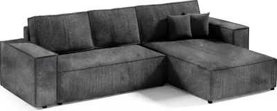 Produktbild von KEF Ecksofa Porto – L-Form – 294x85x185 cm – Mit Schlaffunktion – Liegefläche 140x244 cm – Universell Rechts- und Linksseitig - Poso 34