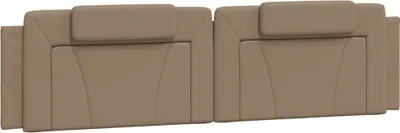 Produktbild von vidaXL Kopfteil-Kissen "Viana" Cappuccino-Braun 200 cm Kunstleder