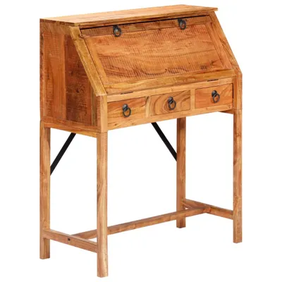 Immagine prodotto di The Living Store Scrivania 90×40×107 cm in legno massiccio di acacia