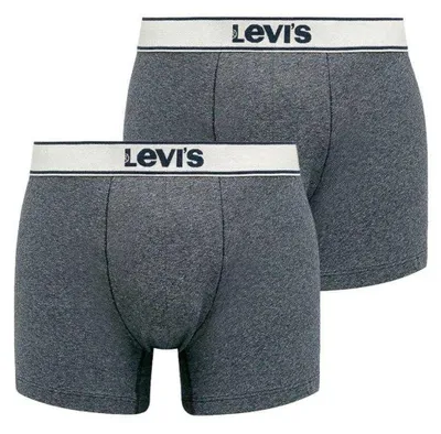 Produktbild von Levis - Boxershorts für Herren (2er-Pack) PP7451 (S) (Grau)
