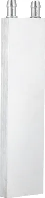 Zdjęcie produktu dla Blok chłodzący z stopu aluminium do chłodzenia cieczą, lutowany próżniowo, chłodzony wodą (40 x 160 mm)