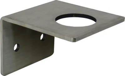 Produktbild von Natural Goods Berlin Seifenspender Halter SINGLE - Seifenspender Halterung Metall - Shampoo Halter Seifenspender Wandbefestigung ohne Bohren - Wandhalterung Seifenspender - Seifenspender klebend, Edelstahl