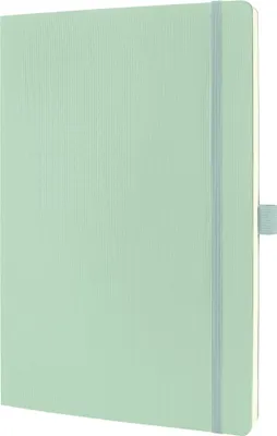 Produktbild von SIGEL CO334 Notizbuch Conceptum - kariert - ca. A4 - grün - Softcover - 194 S. - PEFC-