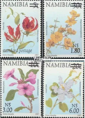 Produktbild von Briefmarken Namibia - Südwestafrika 2000 Mi 1009I-1012 postfrisch Freimarken