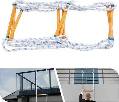 Zdjęcie produktu dla Ognioodporna drabina ratownicza, długość liny 5 m, udźwig 120 kg
